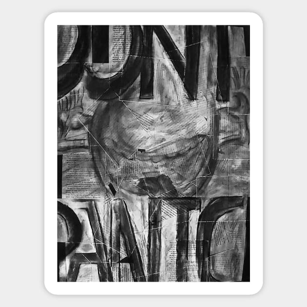 Don’t Panic Sticker by UltraQuirky